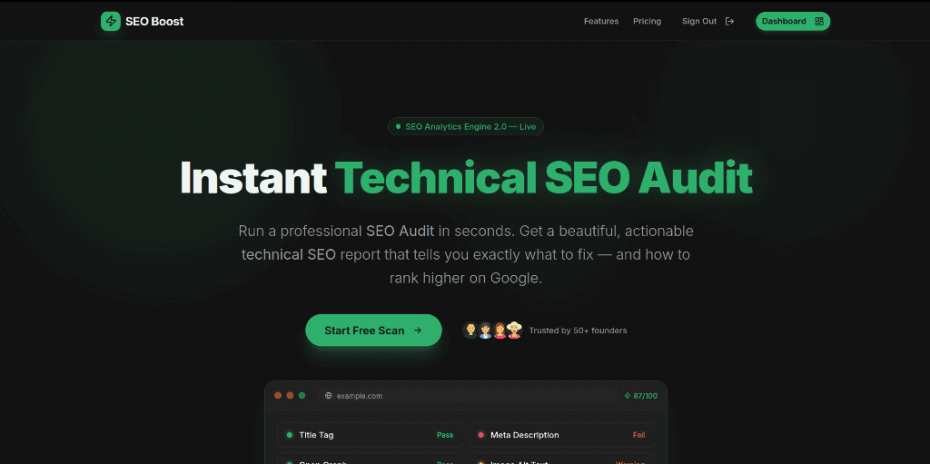 SEO Boost screenshot